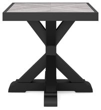 Load image into Gallery viewer, Beachcroft - Square End Table - Black / Light Gray
