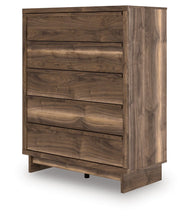 Load image into Gallery viewer, Chirason - Five Drawer Wide Chest - Brown
