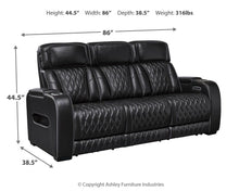 Load image into Gallery viewer, Boyington - Power Reclining Sofa With Adj Headrest
