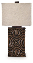 Load image into Gallery viewer, Heathbury - Paper Table Lamp - Antique Brown