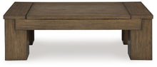Load image into Gallery viewer, Rosswain - Lift Top Cocktail Table - Warm Brown