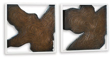 Load image into Gallery viewer, Landley - Wall Decor Set (Set of 2) - Brown / White