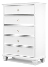 Load image into Gallery viewer, Fortman - Five Drawer Chest - White