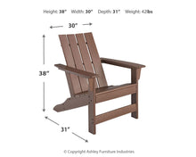 Load image into Gallery viewer, Emmeline - Adirondack Chair - Brown