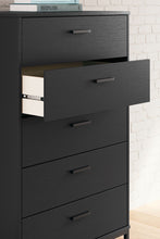 Load image into Gallery viewer, Socalle - Five Drawer Chest - Black
