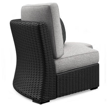 Load image into Gallery viewer, Beachcroft - 5-Piece Outdoor Sectional - Black / Light Gray