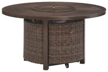 Load image into Gallery viewer, Paradise Trail - Round Fire Pit Table - Medium Brown