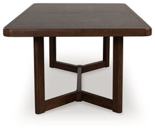 Load image into Gallery viewer, Dilenno - Rectangular Dining Room Extension Table - Dark Brown