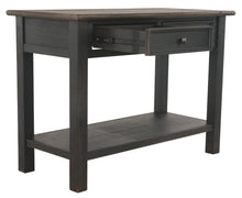 Load image into Gallery viewer, Tyler Creek - Sofa Table - Grayish Brown / Black