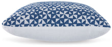 Load image into Gallery viewer, Jaycott Next-Gen Nuvella - Indoor/Outdoor Pillow (Set of 4) - Blue / White