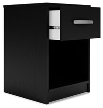 Load image into Gallery viewer, Finch - One Drawer Night Stand - 23" Height - Black