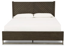 Load image into Gallery viewer, Arkenton - King Panel Bed - Grayish Brown