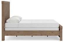 Load image into Gallery viewer, Oliandon - 3 Pc. - Queen Panel Bed, Dresser And Mirror - Light Brown