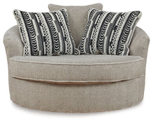Load image into Gallery viewer, Calnita - Oversized Swivel Accent Chair - Sisal