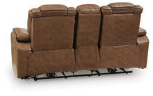 Load image into Gallery viewer, Gruaro - Power Reclining Loveseat With Console / Adjustable Headrest - Amber