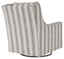 Load image into Gallery viewer, Kambria - Swivel Glider Accent Chair - Ivory / Black