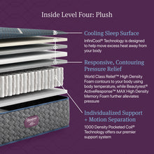 Load image into Gallery viewer, Beautyrest World Class - Level Four Hybrid Plush Mattress