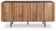 Load image into Gallery viewer, Quintavious - Accent Cabinet - Brown / Charcoal