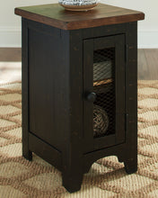 Load image into Gallery viewer, Valebeck - Chair Side End Table - Black / Brown