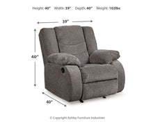 Load image into Gallery viewer, Tulen - Rocker Recliner - Gray