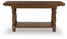 Load image into Gallery viewer, Sturlayne - Flip Top Sofa Table - Brown