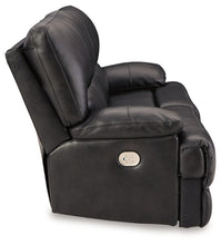 Load image into Gallery viewer, Mountainous - 2 Seat Power Reclining Sofa With Adj Headrest - Eclipse