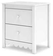 Load image into Gallery viewer, Hallityn - Two Drawer Night Stand - White
