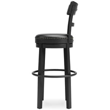 Load image into Gallery viewer, Valebeck - Tall Upholstered Swivel Barstool