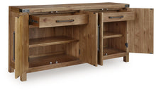 Load image into Gallery viewer, Ridgester - Dining Room Server - Light Brown