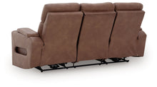 Load image into Gallery viewer, Clean-Slate - Power Reclining Sofa / Adj Headrest - Caramel