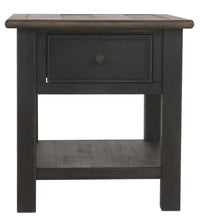 Load image into Gallery viewer, Tyler Creek - Rectangular End Table - Grayish Brown / Black