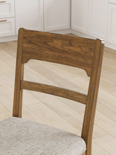Load image into Gallery viewer, Cabalynn - Upholstered Barstool (Set of 2) - Oatmeal / Light Brown