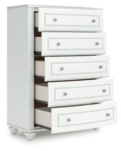 Load image into Gallery viewer, Kozlani - Five Drawer Chest - White