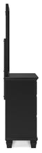 Load image into Gallery viewer, Lanolee - Dresser And Mirror - Black