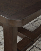 Load image into Gallery viewer, Breckington - Rectangular Cocktail Table - Dark Brown