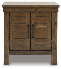 Load image into Gallery viewer, Moriville - Rectangular End Table - Grayish Brown