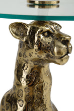 Load image into Gallery viewer, Vallain - Accent Table - Antique Gold Finish