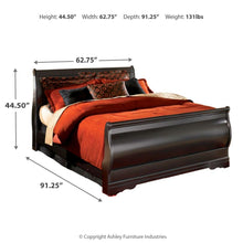 Load image into Gallery viewer, Huey Vineyard - Sleigh Bed