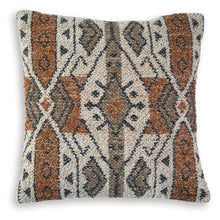 Load image into Gallery viewer, Kierenworth - Pillow (Set of 4) - Sienna / Ivory / Black