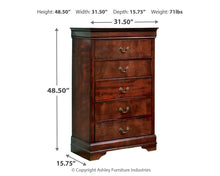 Load image into Gallery viewer, Alisdair - Chest - Reddish Brown