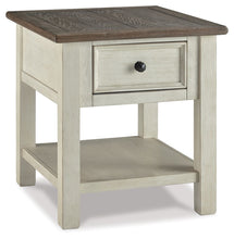 Load image into Gallery viewer, Bolanburg - Rectangular End Table - White / Brown / Beige