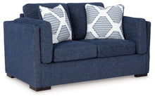 Load image into Gallery viewer, Evansley - Loveseat - Navy