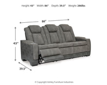 Load image into Gallery viewer, Next-Gen Durapella - Power Reclining Sofa