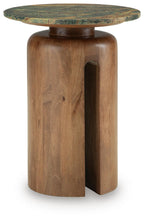 Load image into Gallery viewer, Caplow - Accent Table - Brown / Green