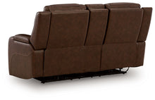 Load image into Gallery viewer, Knightington - Power Reclining Loveseat With Audio Seating
