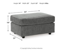 Load image into Gallery viewer, Stairatt - Ottoman - Gravel