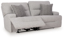 Load image into Gallery viewer, Acklen Place - 2-Piece Power Reclining Sectional Loveseat - Pewter