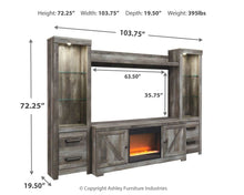 Load image into Gallery viewer, Wynnlow - Home Entertainment Set