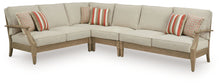 Load image into Gallery viewer, Clare View - 4-Piece Outdoor Sectional - Beige