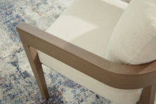Load image into Gallery viewer, Serene Bay - Arm Chair With Cushion (Set of 2) - Dark Brown / White
